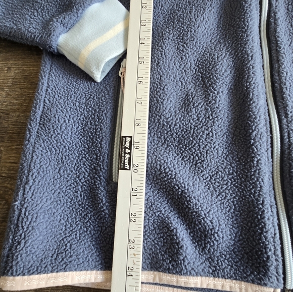 Kari Traa Rothe Blue Sail Fleece Full Zip Jacket Sz Large - Picture 4 of 9